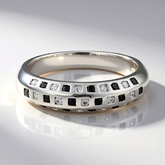 Anello in argento con Spinello Nero