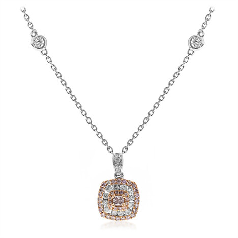 Collier en or et Diamant rose I1 (CIRARI)