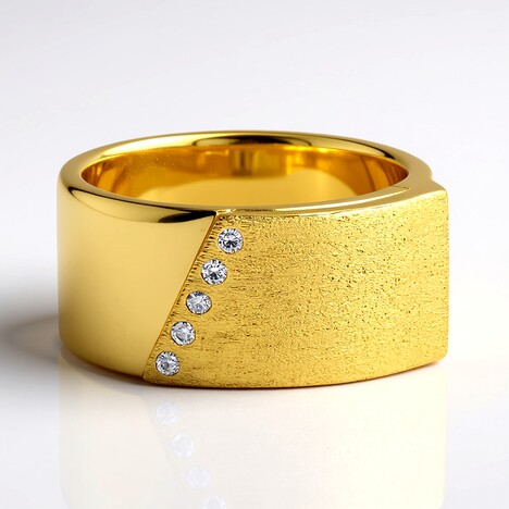 Anello in argento con Diamante I1 (G) (Annette)