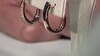 Pendientes en plata con Diamante rosa de Francia Argyle I1 (Annette)