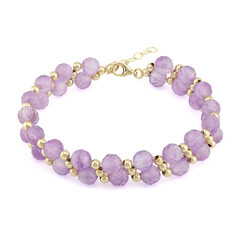 Amethyst Silver Bracelet