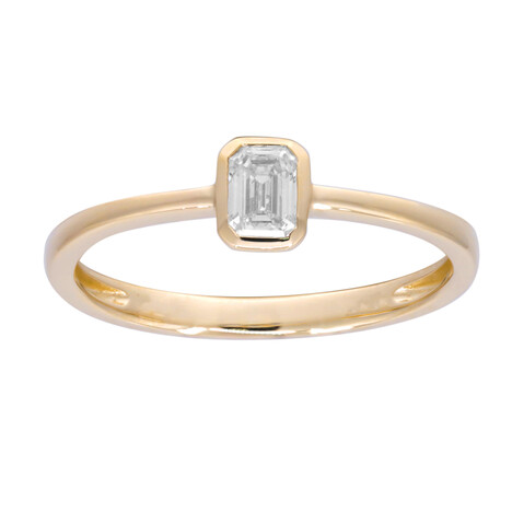 SI1 (H) Diamant-Goldring (CIRARI)