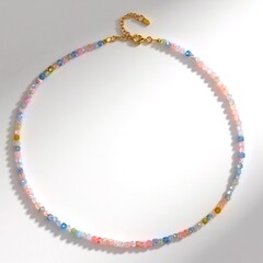 Collana in argento con Morganite Brasiliana