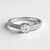 Anello in argento con Zircone