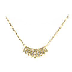Collana in oro con Diamante SI1 (H)