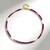 Collana in argento con Rubino del Madagascar