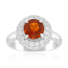Madeira Citrine Silver Ring (de Melo Essence)