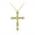 Collar en plata con Peridoto de Birmania
