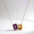 Collana in oro con Citrino