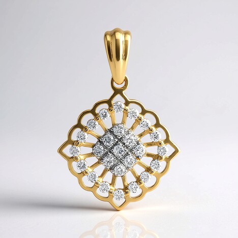 Ciondolo in oro con Diamante SI1 (G) (Annette)