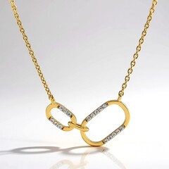 Collana in argento con Zircone