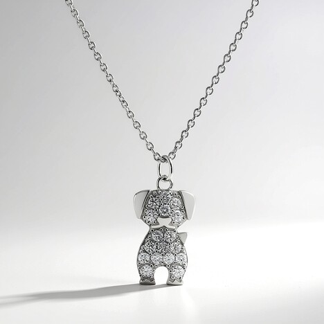 Collana in argento con Zircone