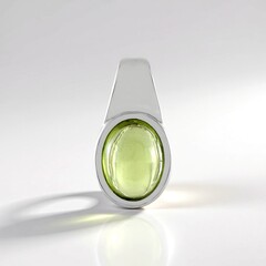 Ciondolo in argento con Peridoto Arizona