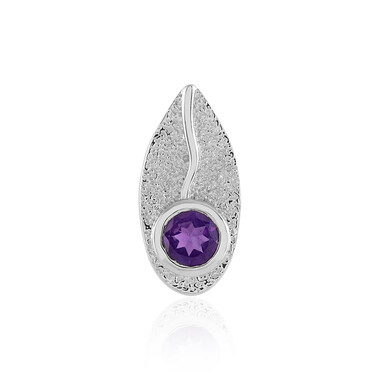 Amethyst-Silberanhänger (MONOSONO COLLECTION)