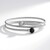 Bracciale in argento con Spinello Nero (SUHANA)