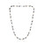 Collana in argento con Perla d'Acqua Dolce Bianca (TPC)