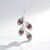 Pendentif en argent et Zircon rose
