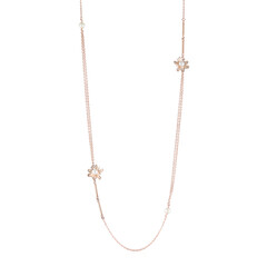 Collar en plata con Perla blanca Freshwater