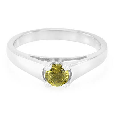 Anello in argento con Tormalina Cuprian