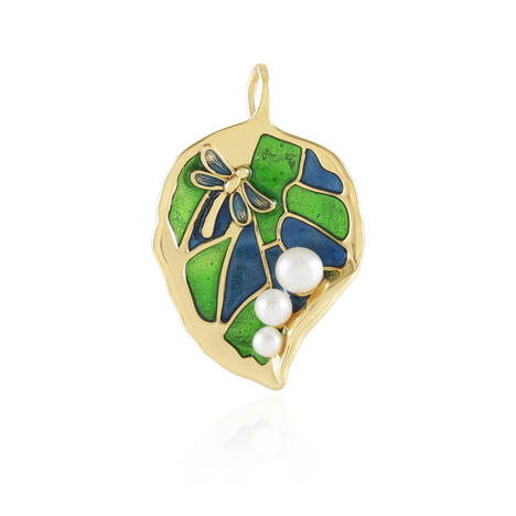 Colgante en plata con Perla blanca Freshwater (Adela Silber)