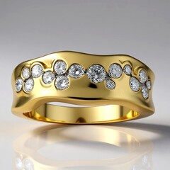 Bague en or et Diamant SI1 (G) (Annette)