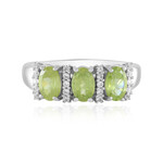 Anello in argento con Sfene