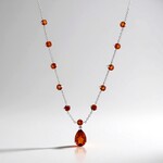Collana in argento con Citrino Madeira (de Melo Essence)