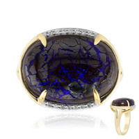Anello in oro con Opale Boulder