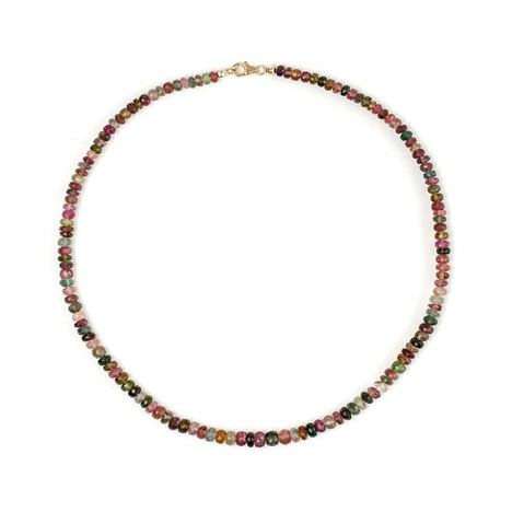 Collana in oro con Tormalina Brasiliana