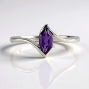 Sambia-Amethyst-Silberring