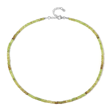 Collier en argent et Sphène