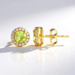 Orecchini in argento con Sfene