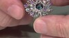 Colgante en plata con Topacio azul de Londres (de Melo Essence)
