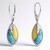 Orecchini in argento con Ambra Milky Baltica (dagen)