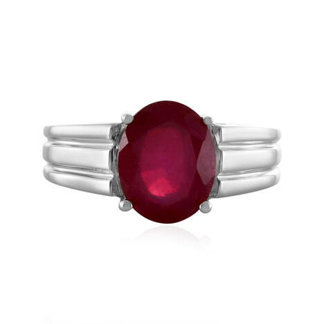 Madagaskar-Rubin-Silberring