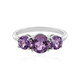 Anello in argento con Quarzo Azur