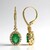 Orecchini in oro con Smeraldo Zambia AAA (CIRARI)