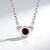 Collana in argento con Rubino Tanzania (Adela Silber)