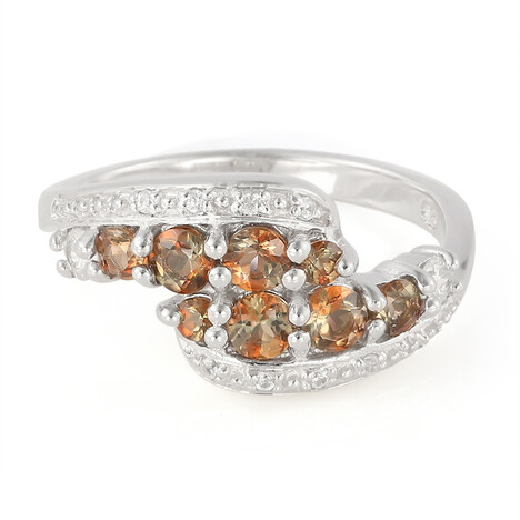 Anello in argento con Andalusite