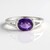 Anello in argento con Ametista del Marocco