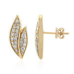 14K SI1 (G) Diamond Gold Earrings (Annette)