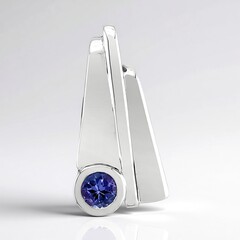 Ciondolo in argento con Tanzanite