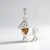Ciondolo in argento con Ambra Baltica (dagen)