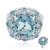 Anello in argento con Topazio Blu Cielo