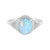 Welo Opal Silver Ring