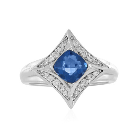 Farbwechsel-Fluorit-Silberring