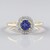 Bague en or et Tanzanite