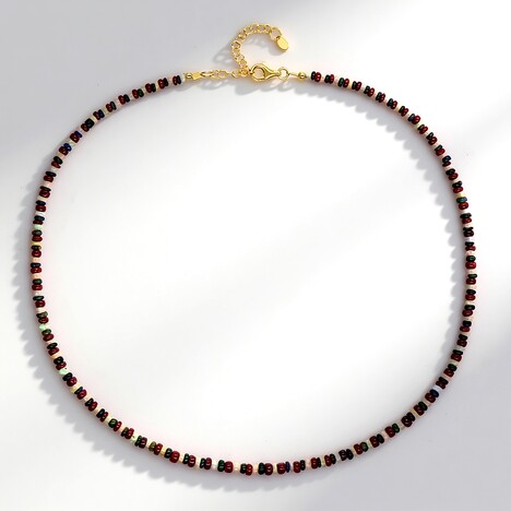 Collana in argento con Opale di Welo