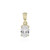 Ciondolo in oro con Zircone