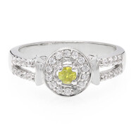 Anello in argento con Sfene